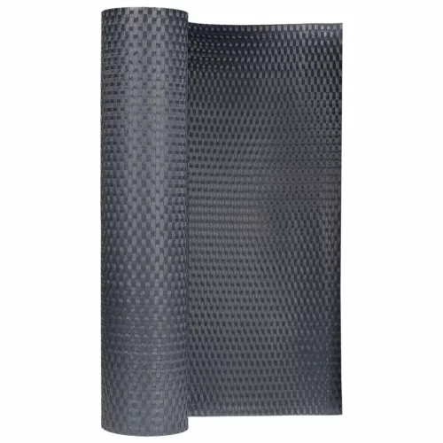  Erkély Szúnyogháló Sötétszürke 600 x 80 cm polirattan