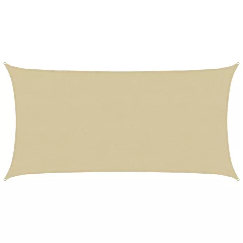  Napernyő Vászon Bézs 2 x 6 m HDPE