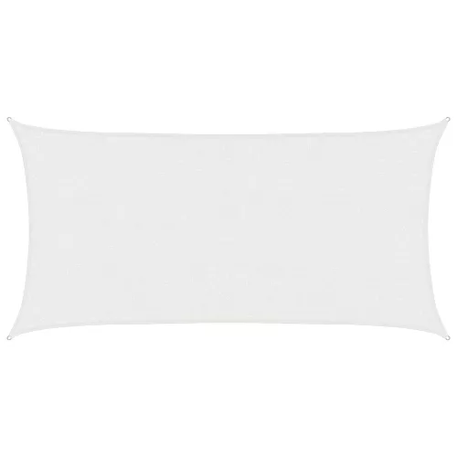  Napernyő Vászon Fehér 2,5 x 6 m HDPE