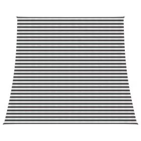  Napernyő Vászon Antracit és Fehér 4 / 5 x 4 m HDPE