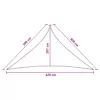  Napernyő Vászon 3 x 3 x 4,2 m HDPE