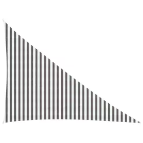    Napernyő Vászon Világosszürke és fehér 3 x 4 x 5 m HDPE