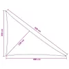  Napernyő Vászon Világosszürke és fehér 3 x 4 x 5 m HDPE