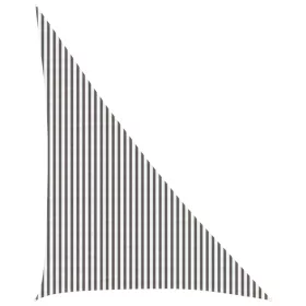    Napernyő Vászon Világosszürke és fehér 4 x 5 x 6,8 m HDPE