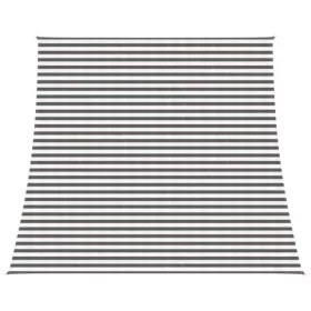    Napernyő Vászon Világosszürke és fehér 4 / 5 x 4 m HDPE