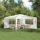  Parti sátor oldalfal 2 pcs 400 x 195 cm Fehér PE és acél