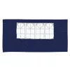  Parti sátor oldalfal 2 pcs 400 x 195 cm Kék PE és acél