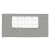  Parti sátor oldalfal 2 pcs 400 x 195 cm Világosszürke
