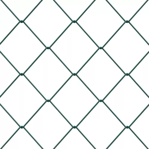  Láncszem Kerítés Zöld 2 x 20 m Acél