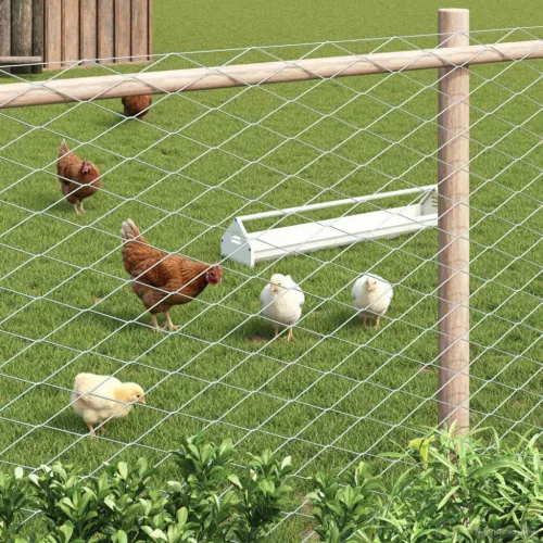  Láncszem Kerítés Horganyzott 2 x 10 m Üveg