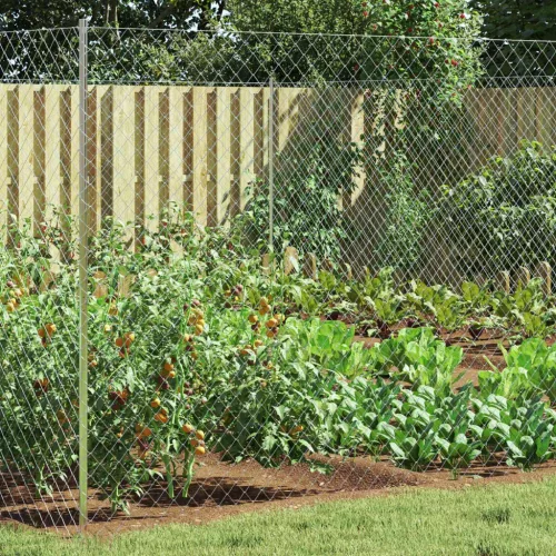  Láncszem Kerítés Horganyzott 2 x 20 m Üveg