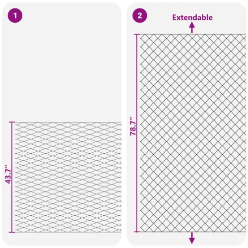  Láncszem Kerítés Horganyzott 2 x 20 m Üveg
