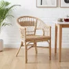  Összecsukható Szék Természetes 60 x 60 x 81 cm Rattan
