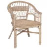  Összecsukható Szék Természetes 60 x 60 x 81 cm Rattan