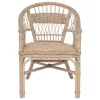  Összecsukható Szék Természetes 60 x 60 x 81 cm Rattan