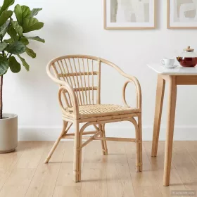  Összecsukható Szék Természetes 58 x 60 x 81 cm Rattan