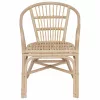  Összecsukható Szék Természetes 58 x 60 x 81 cm Rattan