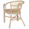  Összecsukható Szék Természetes 58 x 60 x 81 cm Rattan