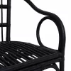 Összecsukható Szék Fekete 58 x 60 x 81 cm Rattan