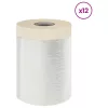  Ragasztós Porszívólepedő 12 pcs Átlátszó 55 x 3300 cm HDPE
