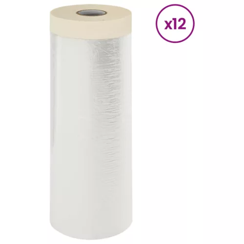  Ragasztós Porszívólepedő 12 pcs Átlátszó 270 x 1600 cm HDPE