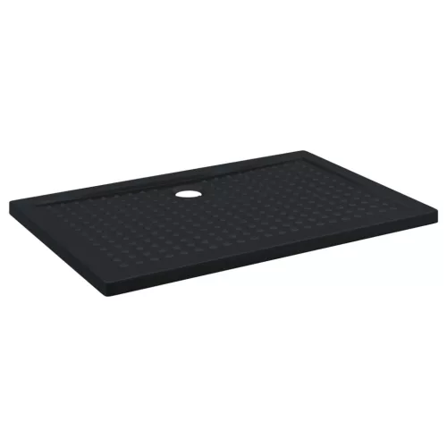  Zuhany Alap Tálca Dots-szal Fekete 120 x 80 x 4 cm ABS