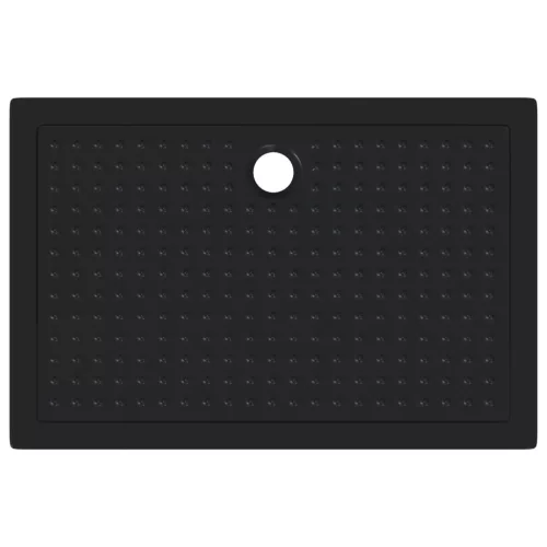  Zuhany Alap Tálca Dots-szal Fekete 120 x 80 x 4 cm ABS