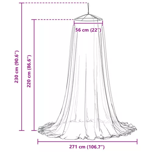  Ágyi poloska háló 156 hálós 3 pcs Fehér Poliészter
