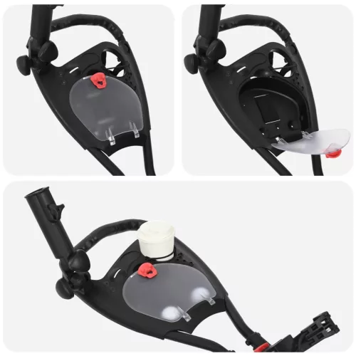  Golf Kocsi Üléssel Fekete 85 x 67 x 114 cm Alumínium