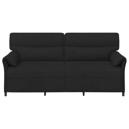  3-Fős kanapé Fekete 198 x 83 x 95 cm Szövet