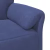  1 személyes kanapé Rendőrségi kék 88 x 83 x 95 cm Bársony