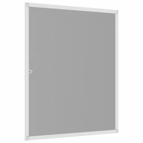  Rovarháló ablakra Fehér 110 x 130 cm Alumínium és Üvegszál