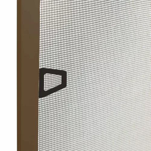  Rovarháló ablakra Barna 110 x 130 cm Alumínium és Üvegszál