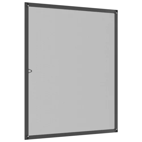  Rovarháló ablakra Antracit 130 x 150 cm Alumínium és Üvegszál