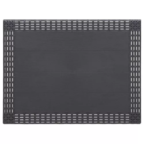  Hálószoba szett párnával 3 pcs Antracitszürke PP