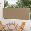  Húzható oldalsó napernyő Tópszínű 300 x 100 cm Poliészter