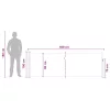  Húzható oldalsó napernyő Tópszínű 500 x 100 cm Poliészter