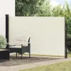  Húzható oldalsó napernyő Krémszínű 300 x 170 cm Poliészter