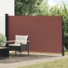  Húzható oldalsó napernyő Barna 300 x 170 cm Poliészter