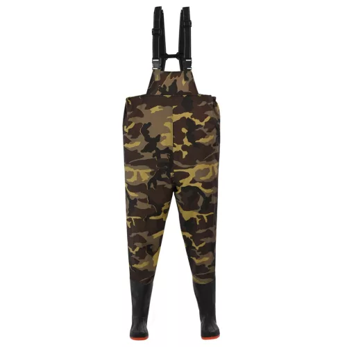  Mellkas waders csizmával PVC Bevonatú Poliészter Méret 38