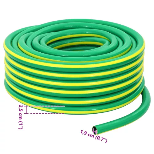  Kerticső 5-Lépcsős Zöld és Sárga 3 / 4'' 10 m PVC