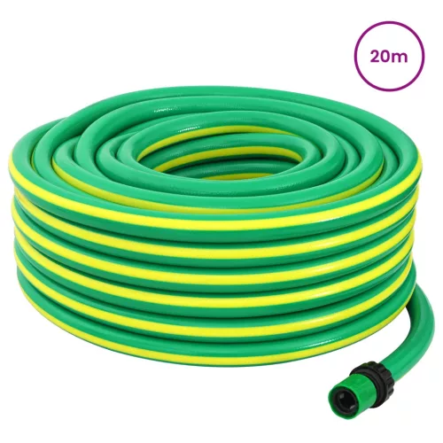  Kerticső 5-Lépcsős Zöld és Sárga 3 / 4'' 20 m PVC