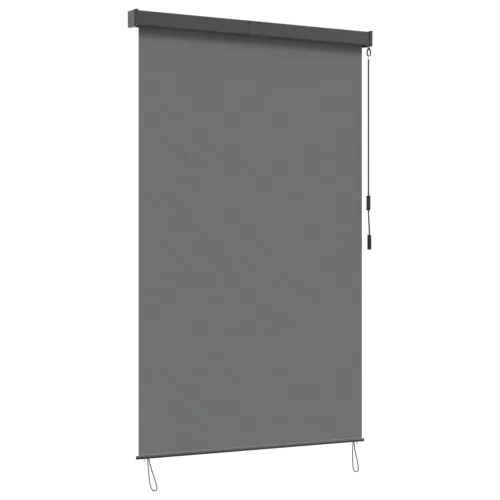  Roletta Világosszürke 100 x 250 cm Szövet és Alumínium