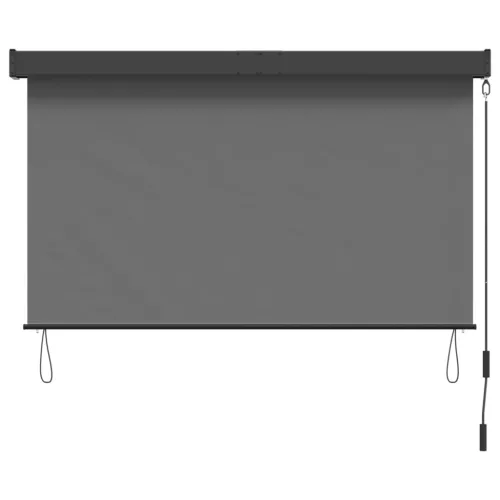  Roletta Világosszürke 140 x 250 cm Szövet és Alumínium