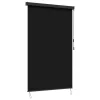  Roletta Fekete 180 x 250 cm Szövet és Alumínium