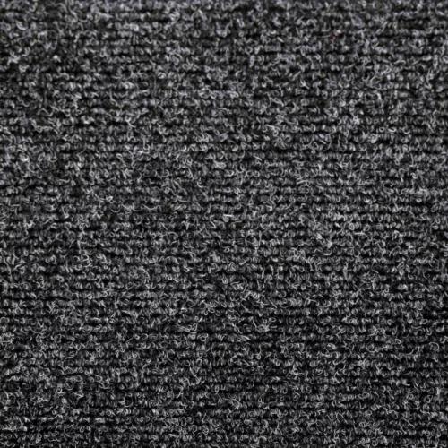  Öntapadós lépcsőszőnyegek 15 pcs Sötétszürke 80 x 24,5 x 3,5 cm