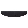  Öntapadós lépcsőszőnyegek 15 pcs Fekete 80 x 24,5 x 3,5 cm