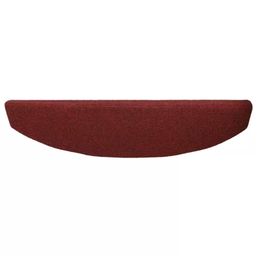  Öntapadós lépcsőszőnyegek Félkör 15 pcs Bordeaux piros