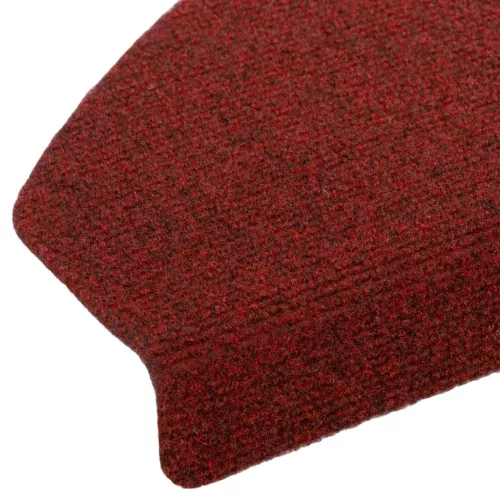  Öntapadós lépcsőszőnyegek Félkör 15 pcs Bordeaux piros