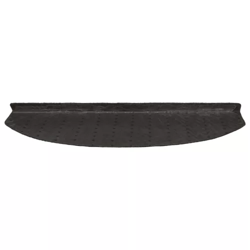  Öntapadós lépcsőszőnyegek Félkör 15 pcs Kék 80 x 24,5 x 3,5 cm